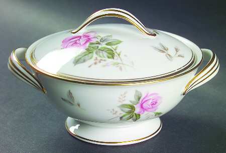 Rosa Sugar Bowl & Lid