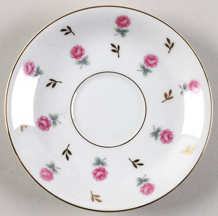 Rosalie Saucer for Demitasse Cup