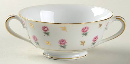 Rosalie Footed Cream Soup Bowl