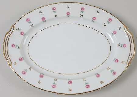 Rosalie 11" Oval Serving Platter
