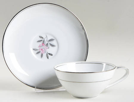 Rosales Flat Cup & Saucer Set