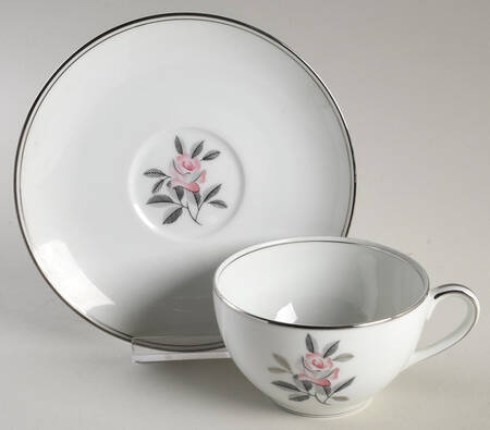 Rosales Flat Cup & Saucer Set