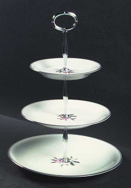Rosales 13 7/8"-14 1/4" 3-Tiered Serving Tray(DP,SP,BB) HC