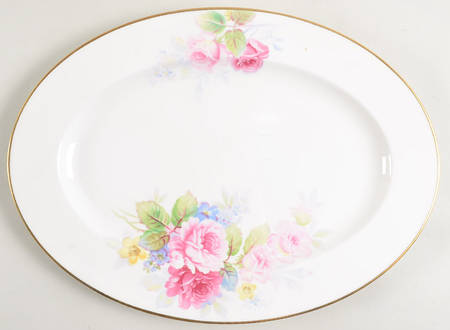 Rosalia 14" Oval Serving Platter