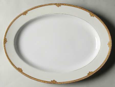 Rosalie 16" Oval Serving Platter