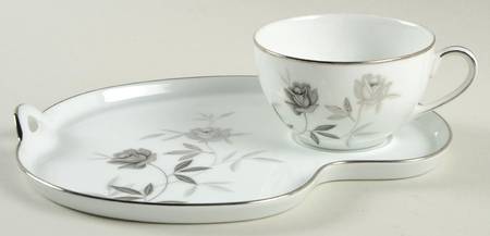 Rosamor Snack Plate & Cup Set