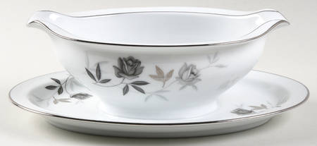 Rosamor Gravy Boat with Attached Underplate