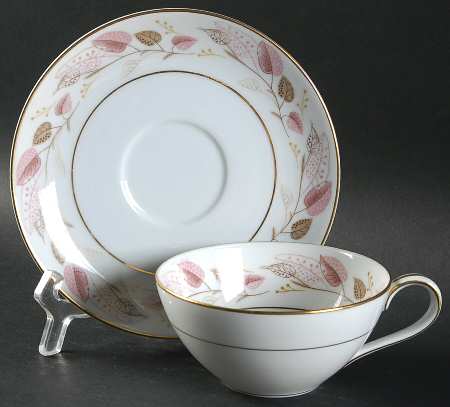 Rosanne Flat Cup & Saucer Set
