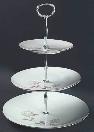 Rosay 13 7/8"-14 1/4" 3-Tiered Serving Tray(DP,SP,BB) HC