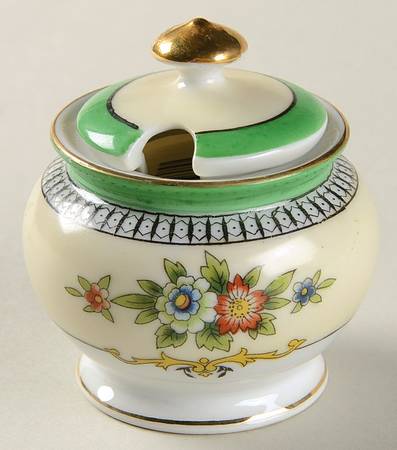 Roseara Mustard with Lid Condiment Set
