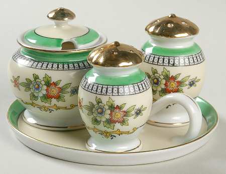 Roseara (5 Pc) Condiment Set (Mustard, SAP, & Tray)