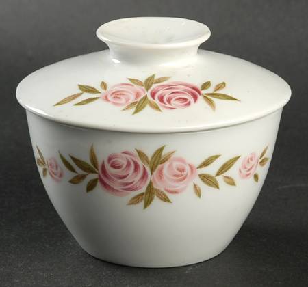 Roseate Sugar Bowl & Lid