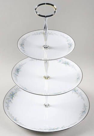 Roseberry 13 7/8"-14 1/4" 3-Tiered Serving Tray(DP,SP,BB) HC