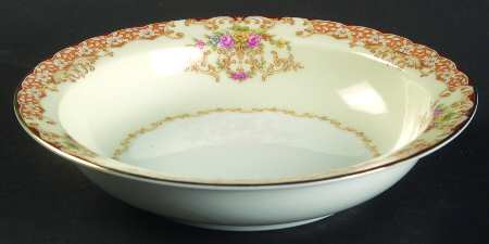 Rosebud Rim Fruit/Dessert (Sauce) Bowl