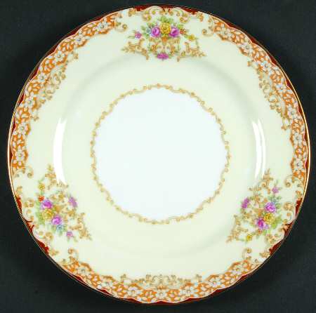Rosebud Bread & Butter Plate