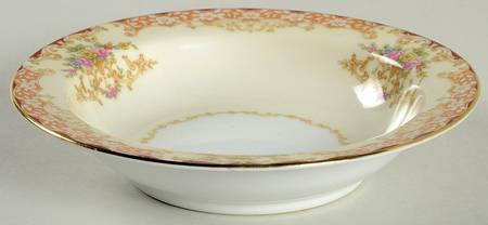 Rosebud Rim Fruit/Dessert (Sauce) Bowl