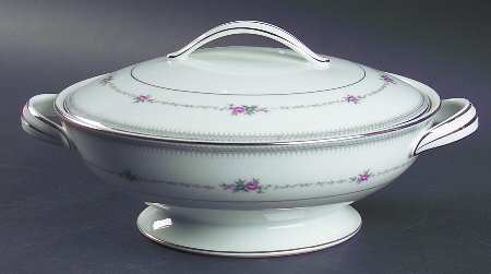 Rosedawn Round Covered Vegetable
