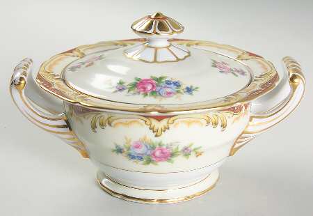 Roseda Sugar Bowl & Lid