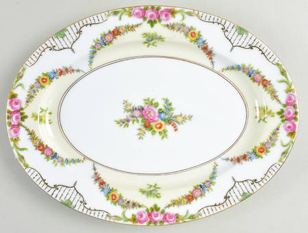 Rosedale 11" Oval Serving Platter