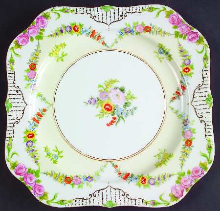 Rosedale Square Salad Plate