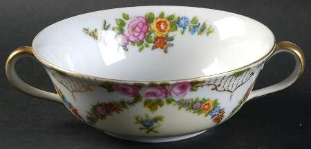 Rosedale Flat Cream Soup Bowl