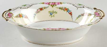 Rosedale 9" Oval Vegetable Bowl
