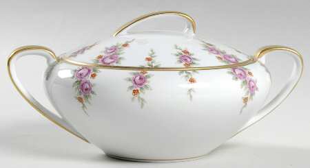 Rosedale Sugar Bowl & Lid