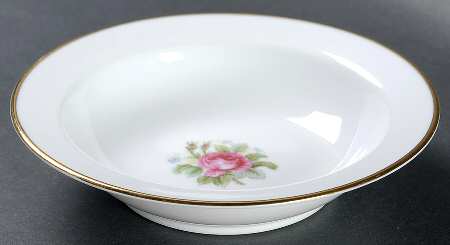 Rosedawn Rim Fruit/Dessert (Sauce) Bowl