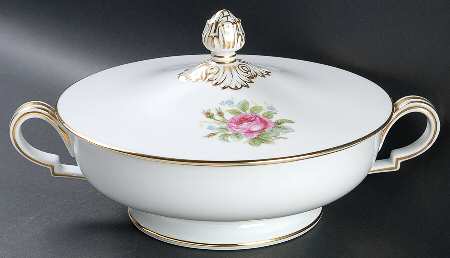 Rosedawn Round Covered Vegetable