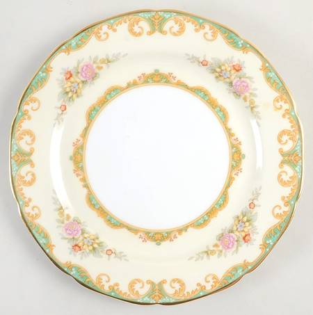 Roseglow Luncheon Plate