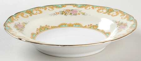 Roseglow Rim Soup Bowl