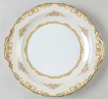 Roseglow 12" Handled Chop Plate (Round Platter)