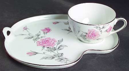 Roseglen Snack Plate & Cup Set