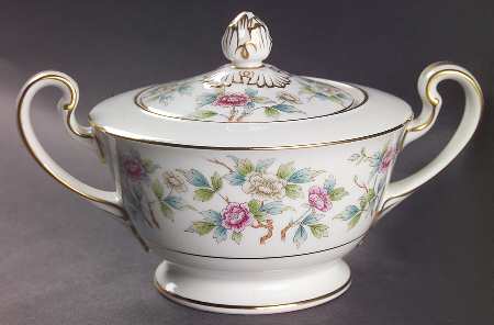 Roselace Sugar Bowl & Lid