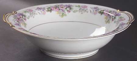 Roselane 10" Round Vegetable Bowl