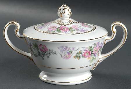 Roselane Sugar Bowl & Lid