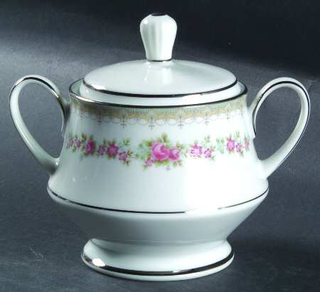 Roselane Sugar Bowl & Lid