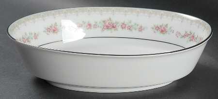 Roselane 9" Oval Vegetable Bowl