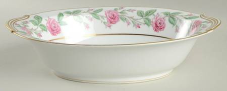 Roselle 10" Oval Vegetable Bowl