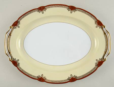 Roseolyn 16" Oval Serving Platter