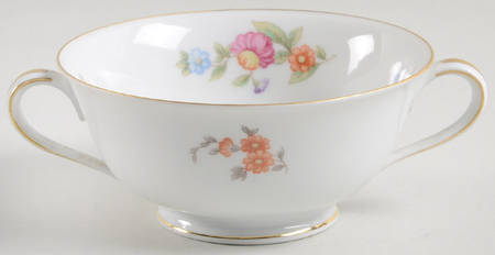 Roselyn Footed Cream Soup Bowl