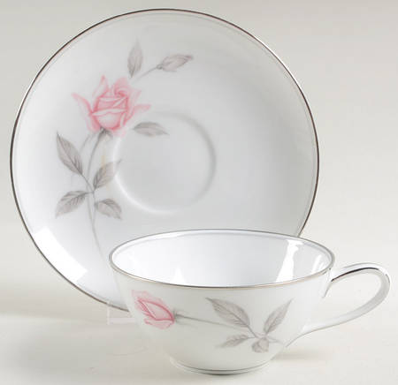 Rosemarie Flat Cup & Saucer Set