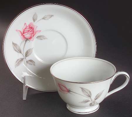 Rosemarie Footed Cup & Saucer Set