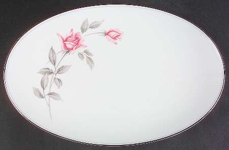 Rosemarie 14" Oval Serving Platter