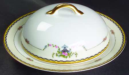 Rosemary Round Covered Butter