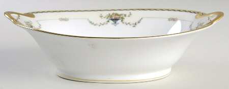 Rosemary 9" Oval Vegetable Bowl