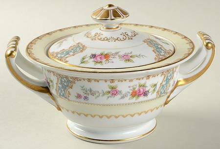 Rosemary Sugar Bowl & Lid
