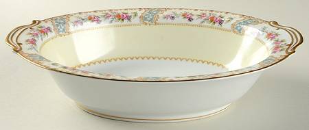 Rosemary 10" Oval Vegetable Bowl
