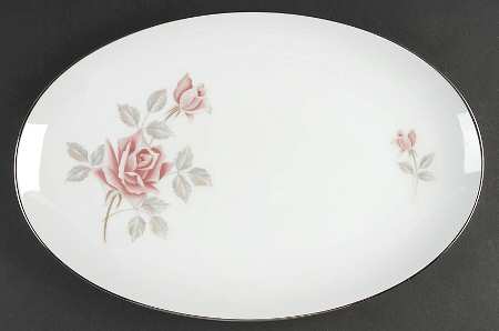 Rosemist 16" Oval Serving Platter