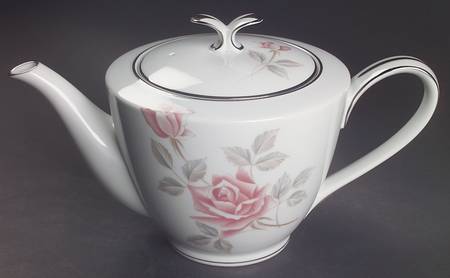 Rosemist Teapot & Lid